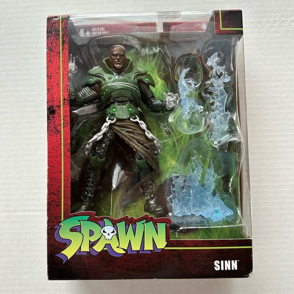McFarlane Toys Spawn Toy, Wave 5 Sinn- Action Figure . - Picture 1 of 6